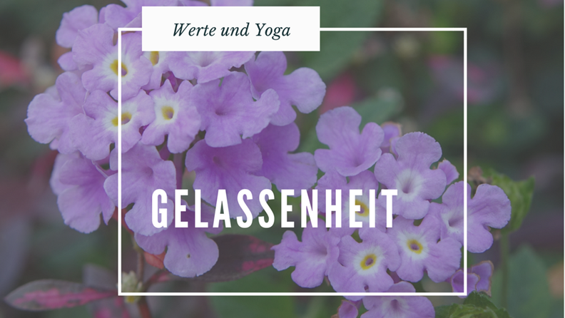 Values ​​and Yoga: Serenity #3 - FindeDeinYoga.org