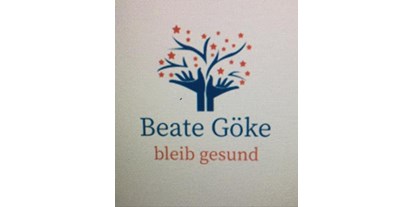 Yogakurs - Logo:
Beate Göke bleib gesund - präventives ganzheitliches Gesundheitsangebot - Beate Haripriya Göke