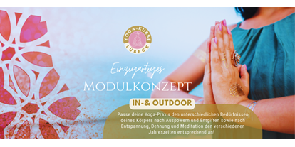 Yogakurs - spezielle Yogaangebote: Yogatherapie - Lübeck - Ziele:
1. Kräftigung der Rumpf- & Beinmuskulatur
2. Stärkung des Herz-Kreislauf-Systems
3. Gleichgewichts-& Koordinationstraining
4. Förderung der Beweglichkeit/ Flexibilität
5. Entspannung zum Stressabbau - Yogakurse Lübeck mit der Outdoor-Yoga-Terrasse