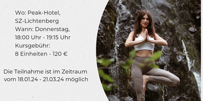 Yogakurs - Kurssprache: Deutsch - Salzgitter Gebhardshagen - Vinyasa Yoga