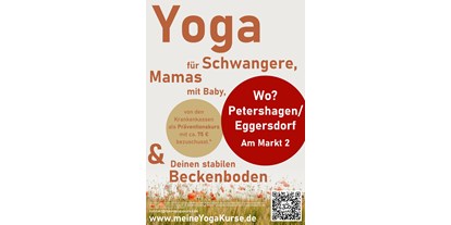 Yoga course - Brandenburg - In den Kursen "Yoga für Schwangere" und "Yoga nach der Geburt" sind alle Übungen speziell an die Bedürfnisse der Frau angepasst und können sowohl von Anfängerinnen als auch von Yoga-Erfahrenen praktiziert werden. - MeineYogaKurse.de - Yoga mit Gigi