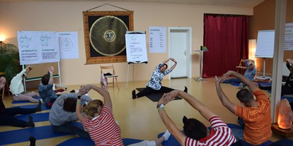 Yogakurs - Erreichbarkeit: gute Anbindung - Seminar Atmospähre  - Britta Panknin-Ammon  ***Yogalehrerin BDY/EYU***  Yoga-Zentrum Bad Bramstedt