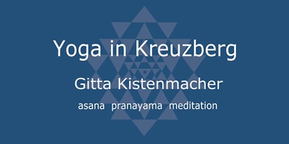 Yogakurs - Ambiente: Spirituell - Berlin-Stadt - Gitta Kistenmacher