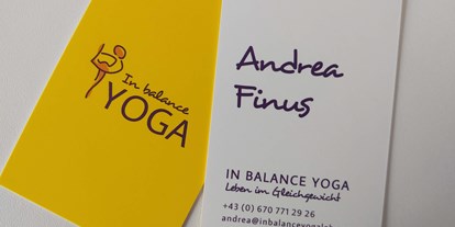 Yogakurs - Yogastil: Restoratives Yoga - Steiermark - Kontaktdaten - In Balance Yoga in Graz by Andrea Finus - bringt Yoga ins Haus