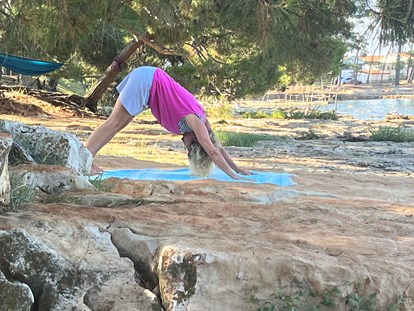 Yogakurs - vorhandenes Yogazubehör: Yogamatten - Yoga Retreat, Waldbaden, in der Natur  - Diana Kipper Yoga