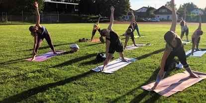 Yogakurs - Weitere Angebote: Seminare - Region Chiemsee - Outdoor Yoga im Sommer ist auch mit dabei - Yogaflow Rosenheim