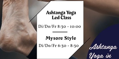 Yogakurs - Art der Yogakurse: Offene Yogastunden - Salzburg-Stadt (Salzburg) - Ashtanga Yoga Alexandra Klaass