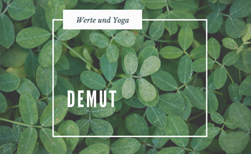 Yoga und Werte: Demut #9 - FindeDeinYoga.org