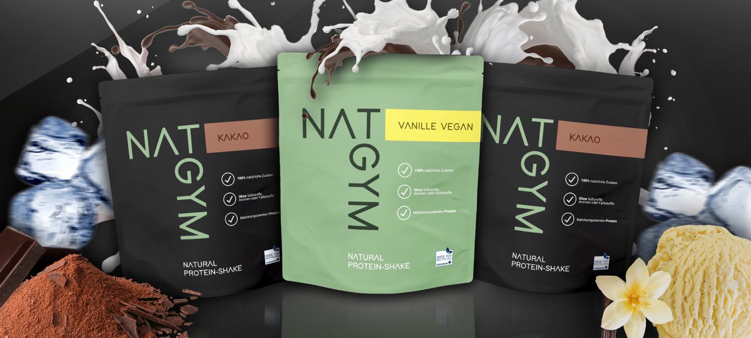 NATGYM - Batidos de proteínas naturales para una dieta saludable - FindeDeinYoga.org