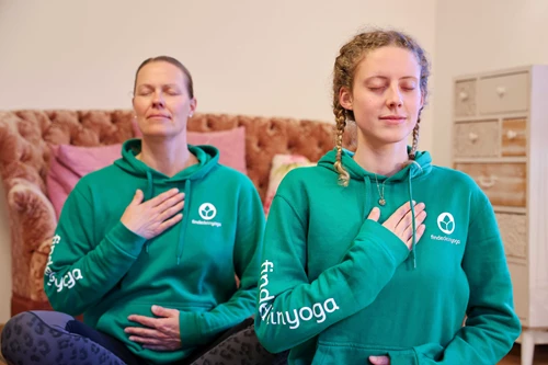 findedeinyoga Team: Anke und Lina