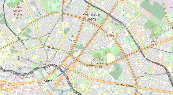 yoga on map