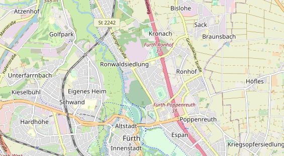 yoga on map