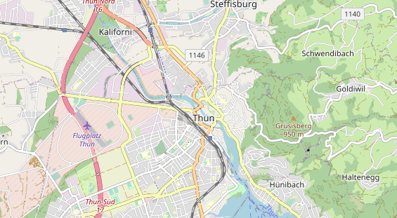 yoga on map