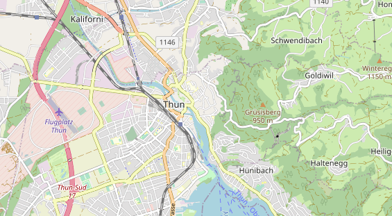 yoga on map