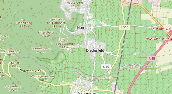 Yogalehrer Ausbildung auf Karte