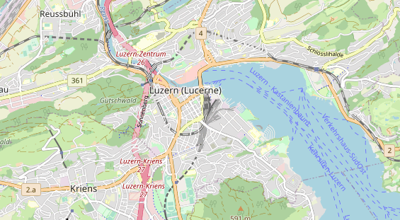 Yoga Retreat auf Karte