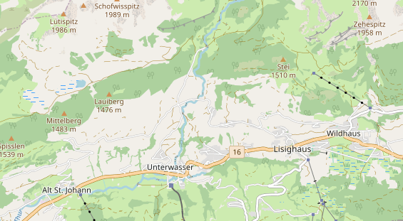 Yoga Retreat auf Karte