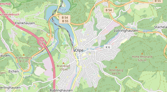 yoga on map