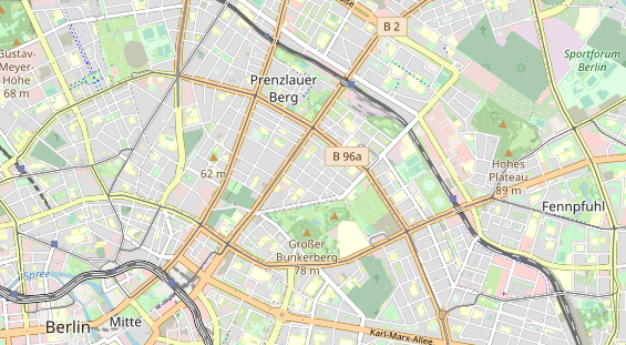 Yoga auf Karte