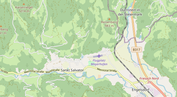 yoga on map