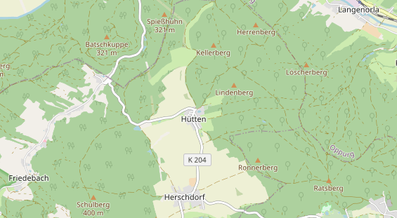 Yoga Retreat auf Karte
