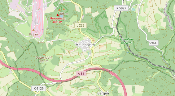 Yoga Retreat auf Karte