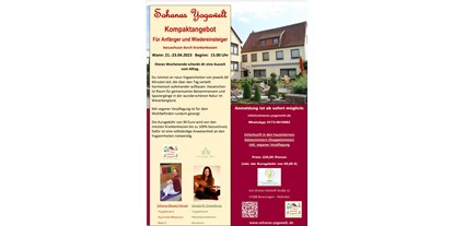Yogakurs - Kurse mit Förderung durch Krankenkassen - Nordrhein-Westfalen - Sohanas Yogawelt