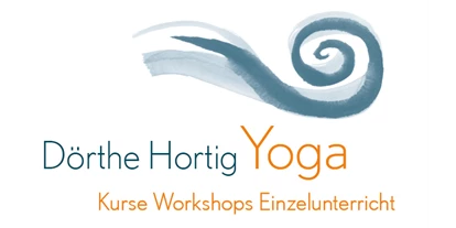 Yogakurs - vorhandenes Yogazubehör: Sitz- / Meditationskissen - Mainz Mainz-Hechtsheim - Dies ist mein Flow LOGO... Dörthe Hortig Yoga - Dörthe Hortig Yoga