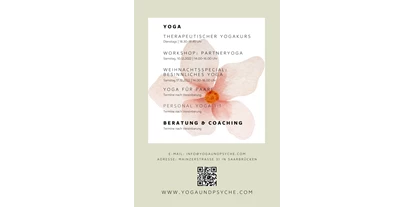 Yogakurs - Kurse für bestimmte Zielgruppen: Yoga bei Krebs - Oeting - Yoga & Psyche: Therapeutischer Yogakurs in Saarbrücken