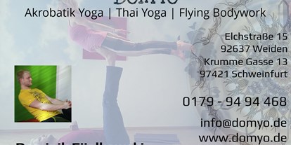 Yoga course - Kurssprache: Deutsch - Schweinfurt - domyo - Dominiks Yoga