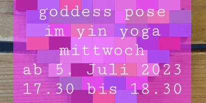Yogakurs - Yogastil: Yin Yoga - Baden-Württemberg - Yogawerkstatt                          Silke Weber