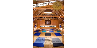 Yoga course - Ambiente: Große Räumlichkeiten - Pressbaum - Genieße eine Auszeit an diesem besonderem Kraftort. - Yoga im Schloss Thalheim 