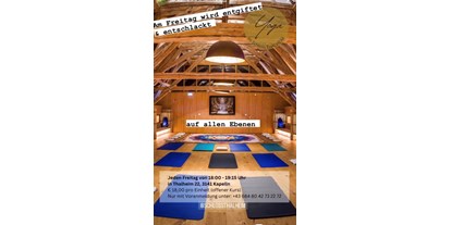 Yoga course - vorhandenes Yogazubehör: Decken - Mostviertel - Genieße eine Auszeit an diesem besonderem Kraftort. - Yoga im Schloss Thalheim 