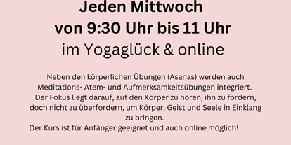 Yogakurs - geeignet für: Ältere Menschen - Berlin-Umland - Hatha Yoga mit Franziska 