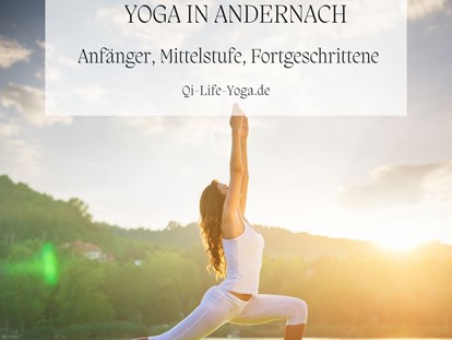 Yoga course - Yogastil: Meditation - Eifel - Yoga-Klassen - Qi-Life Yoga
