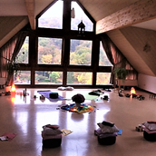 Yoga - Yin Yoga und Malen im ehem. Kloster Allerheiligenberg in Lahnstein