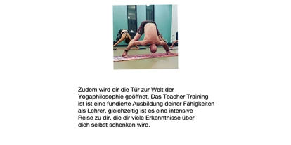 Yoga course - Ausbildungsdauer: 4 Wochen kompakt - HOT YOGA AUSBILDUNG