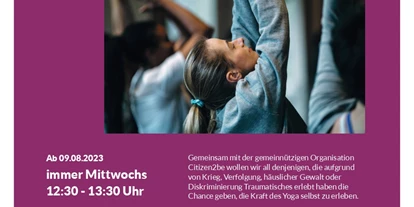 Yogakurs - Berlin-Stadt Bezirk Charlottenburg-Wilmersdorf - Kostenlose Yogaklasse für Frauen