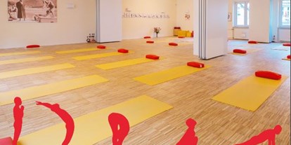 Yoga course - Yogastil: Sivananda Yoga - Berlin-Stadt Moabit - Yoga im Herzen von Berlin
Die großzügigen, hellen	Yogaräumen bieten die ideale Umgebung für Ihre Yogapraxis.  - Sivananda Yoga Vedanta Zentrum Berlin