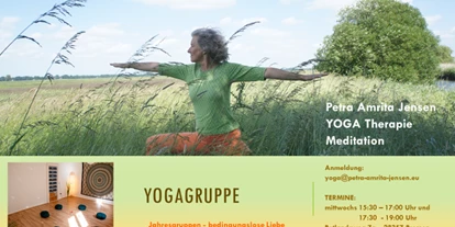 Yoga course - Bremen-Stadt - Jahresgruppe bedingungslose Liebe YOGA - Studio Borgfeld - Praxisräume für Yoga, Coaching & Therapie
