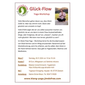 yoga - Glück-Flow Yoga-Workshop - Klang-Yogastunde mit Melanie