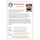 Yoga - Glück-Flow Yoga-Workshop - Klang-Yogastunde mit Melanie