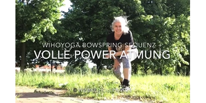 Yoga course - geeignet für: Blinde- und Sehbehinderte - Berlin-Stadt Bezirk Lichtenberg - Video Sequenz mit Power Atmung (29 Min.) - Wiebke Holler