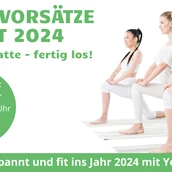 yoga - Gute Vorsätze Ticket 204 - Auf die Matte - fertig los!