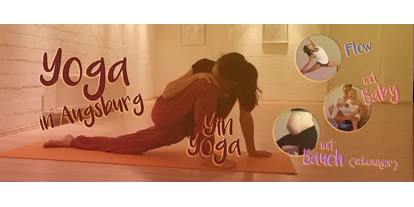 Yoga course - Art der Yogakurse: Offene Kurse (Einstieg jederzeit möglich) - Augsburg Lechhausen - Yoga in Augsburg. Simone Reimelt. Yin | Schwangere | Mamas mit Baby