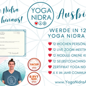 Yoga Ausbildung: Yoga Nidra Ausbildung mit dem YogiCoach Marc Fenner  - Yoga Nidra Ausbildung Nr. 13 der Yoga Nidra Academy
