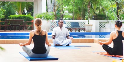 Yoga course - vorhandenes Yogazubehör: Yogablöcke - Ayurveda und Panchakarma-Kur Sri Lanka