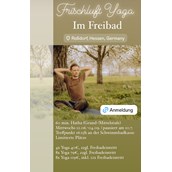 yoga - Frischluft Yoga im Freibad