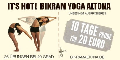 Yogakurs - Yogastil: Bikram Yoga / Hot Yoga - Hamburg - Bikram Yoga Altona
