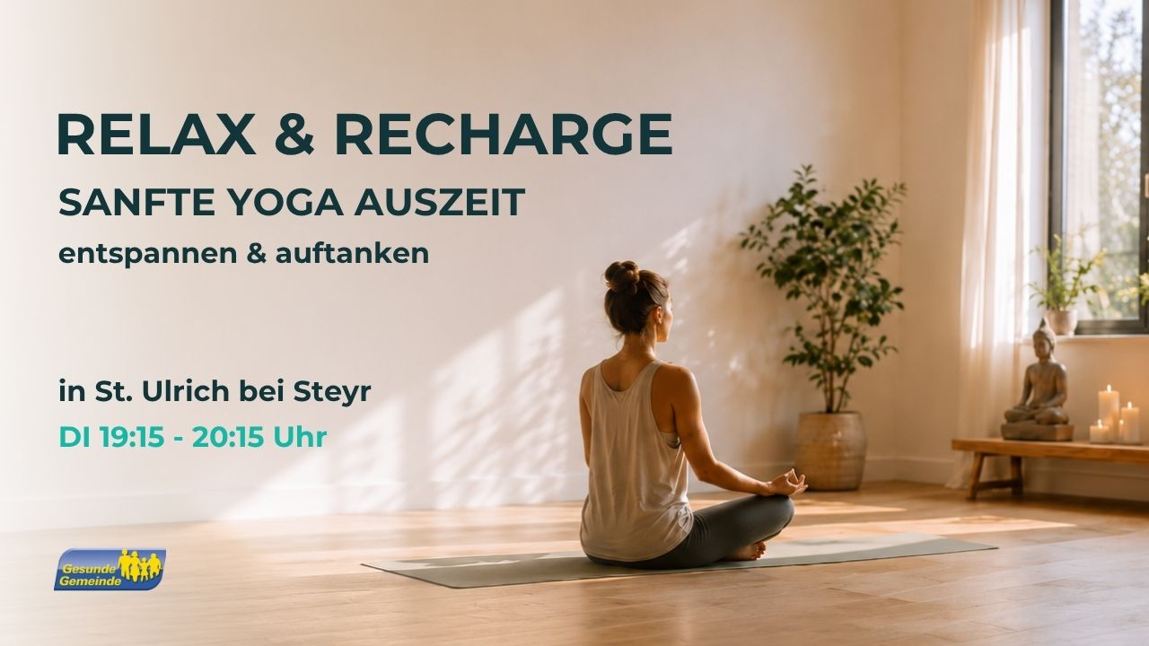 Yoga - Relax + Recharge | Yoga Auszeit